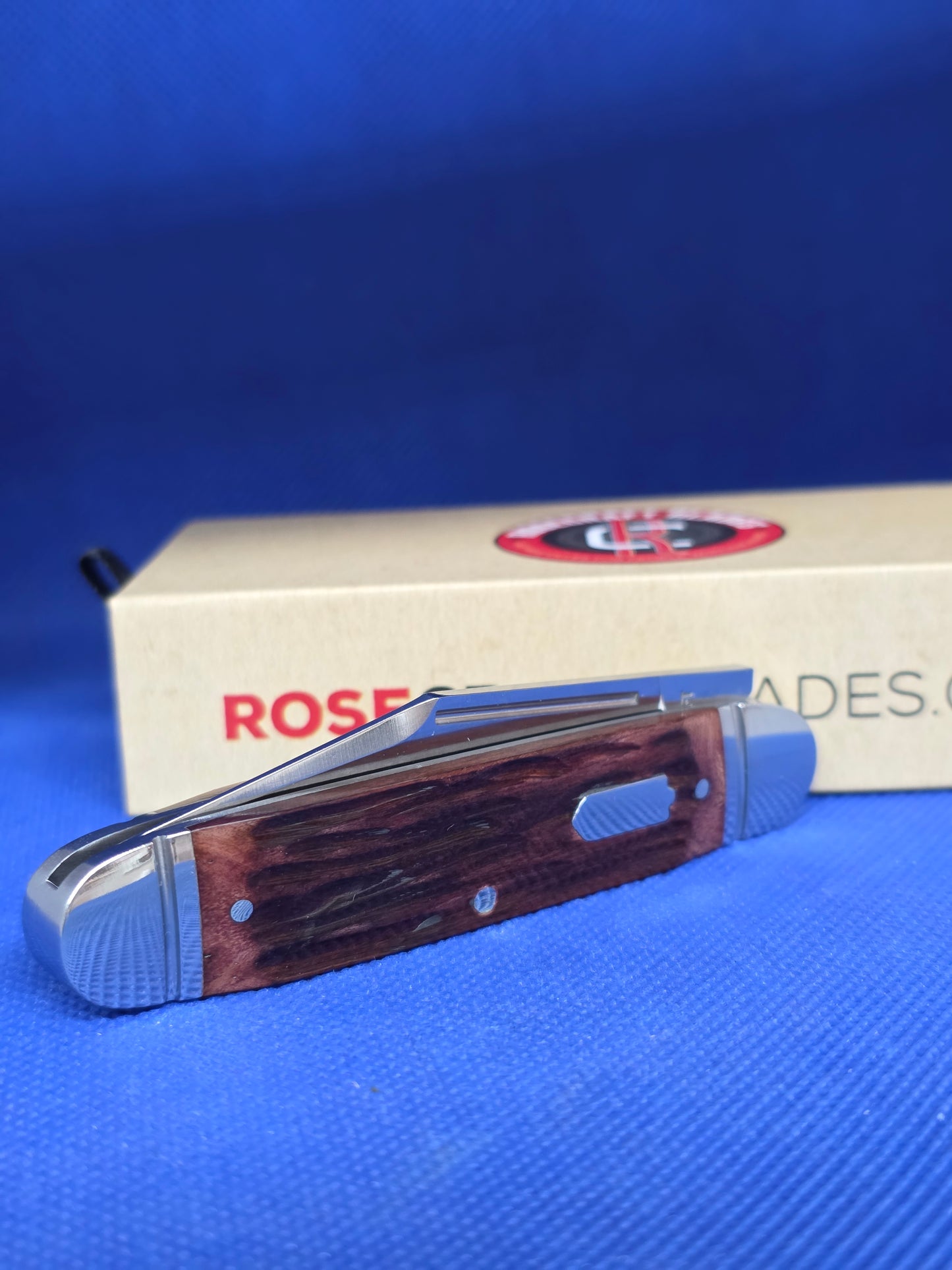 RoseCraft Birchfield Camp Jack Brown Jigged Bone RCT034-BJB