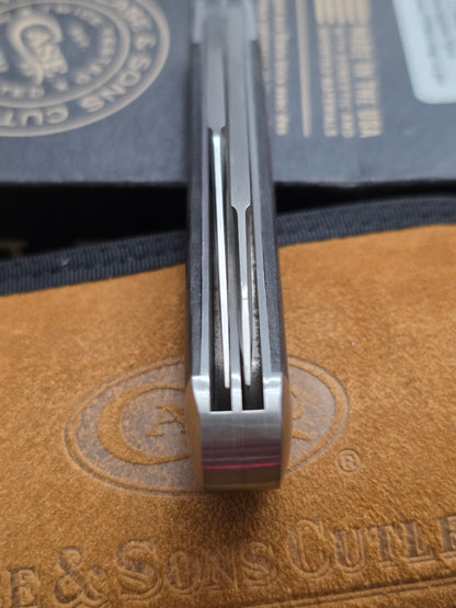 2021 Case XX Tony Bose Hunter Trapper - Ebony Wood Handles - 10773