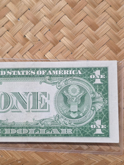 1935 Series A $1 Dollar Silver Certificate Blue Seal VF condition