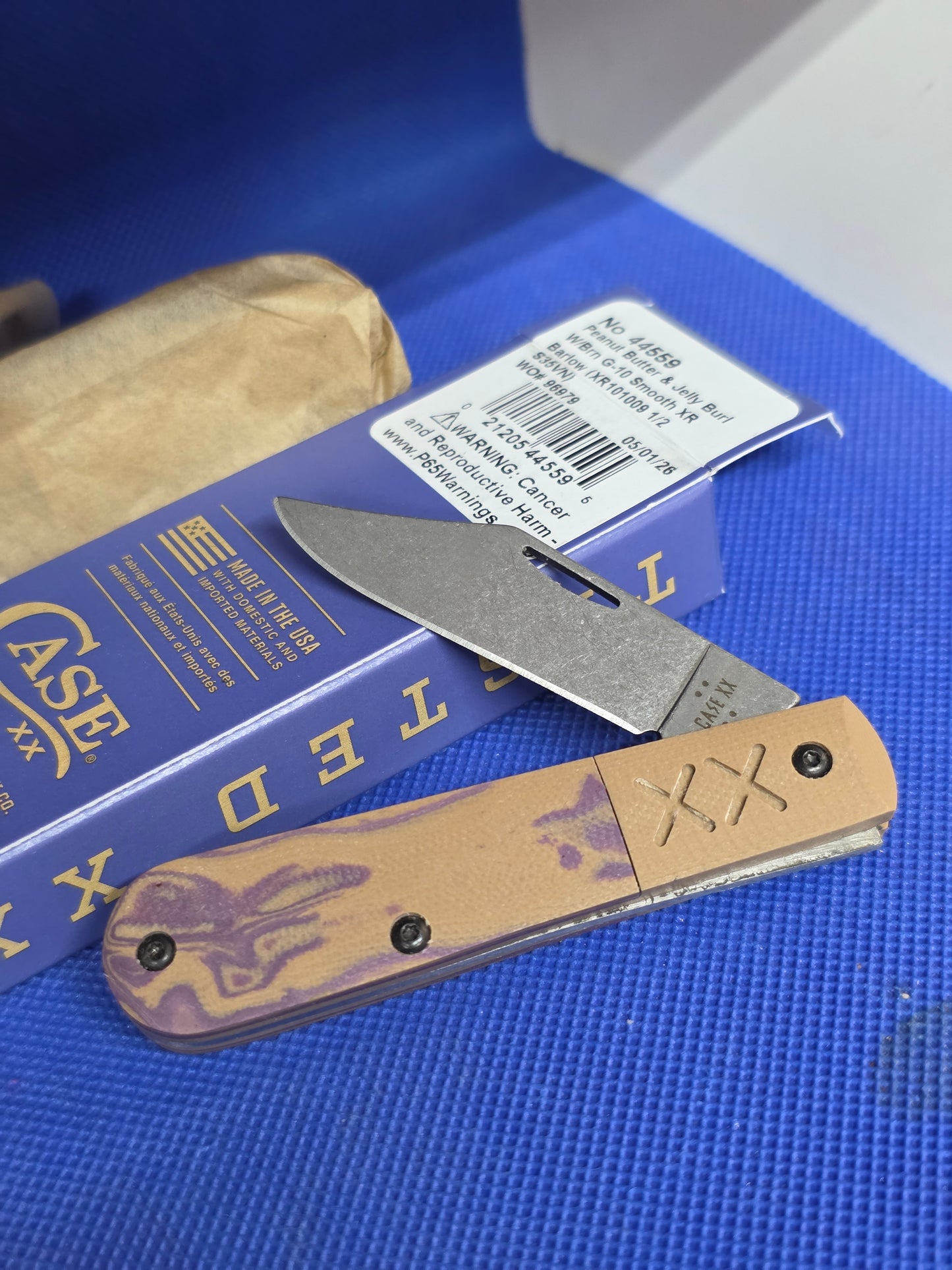 2026 Case XX Crossroads Barlow Peanut Butter & Jelly SMKW Exclusive 44559