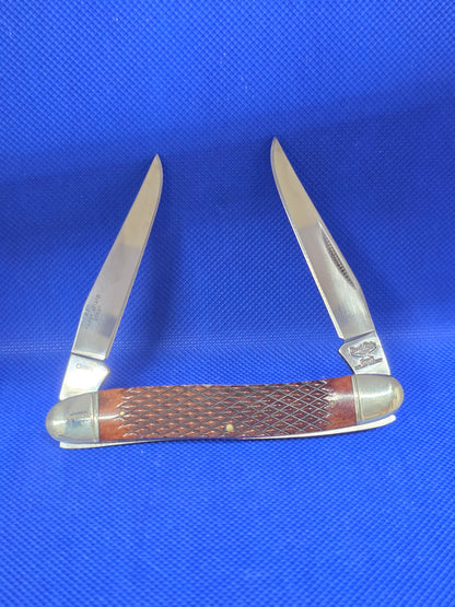Rough Rider - Brown Gunstock Muskrat - Anvil Tang Stamp