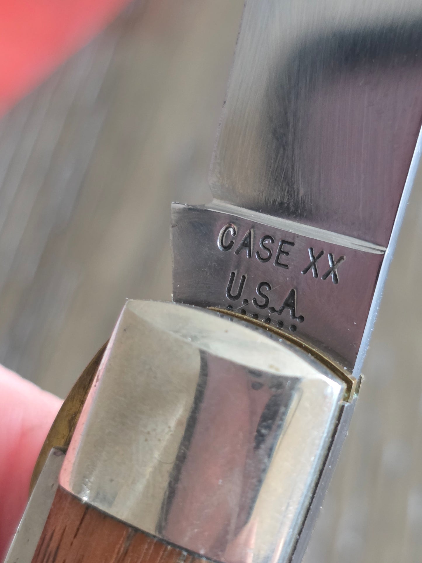 1974 Case XX Electrician's Knife with Wooden Handles unused