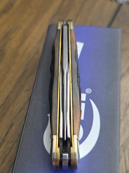 Colt Brown Bone Stag Split backWhittler CT317BB