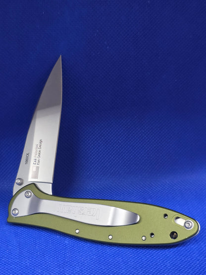 Kershaw Leek Olive Green USA Speedsafe - 1660OL
