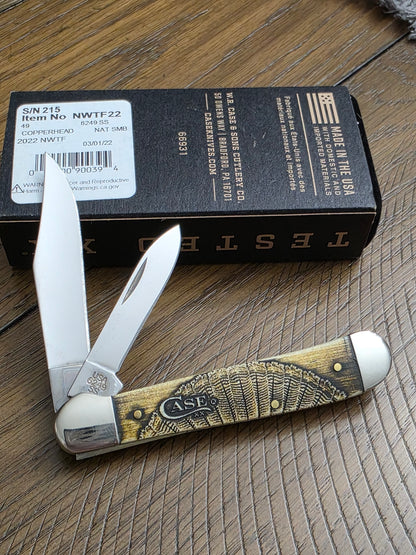 2022 Case XX NWTF 22 Copperhead  SN215 NIB