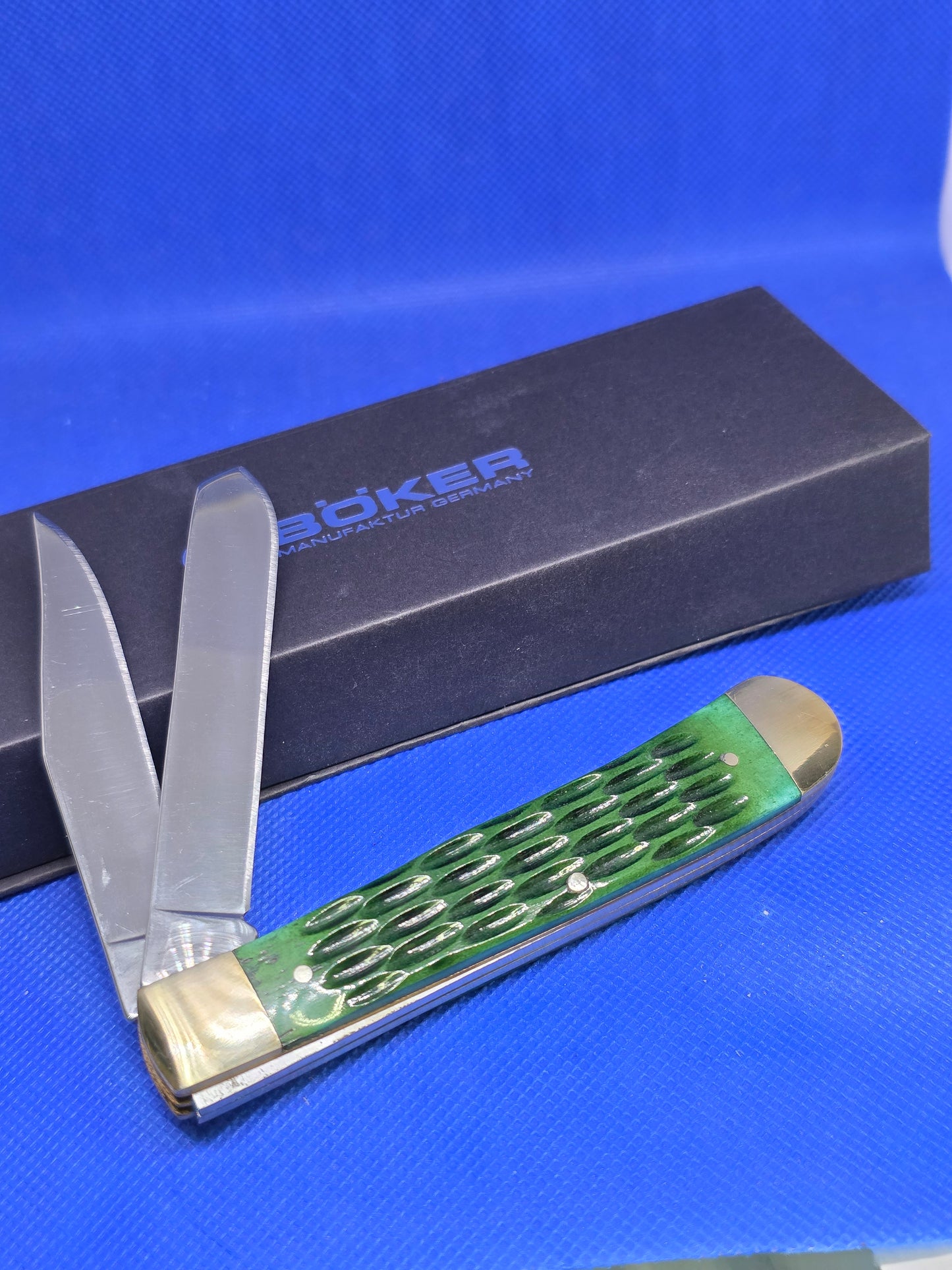 Boker - Green Jig Bone Trapper - 110785