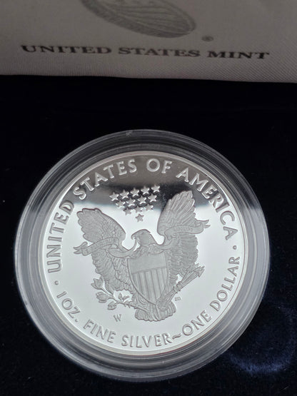 2016 SAE Proof Silver American Eagle $1 New in Box