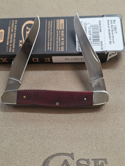 2026 Case XX Red Bone Muskrat Snake Skin SFO - 12517SS
