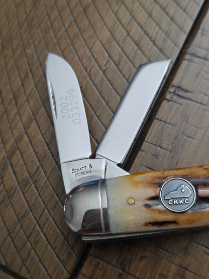2002 Schatt & Morgan by Queen Cattle Knife Central Kentucky Knife Club #14