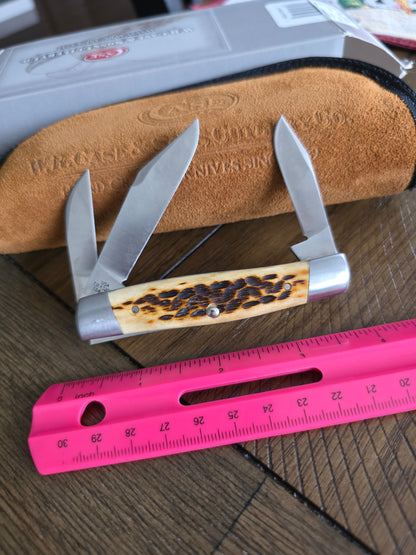 2015 Case XX Tony Bose Cattle Knife Antique Bone 07222 154CM