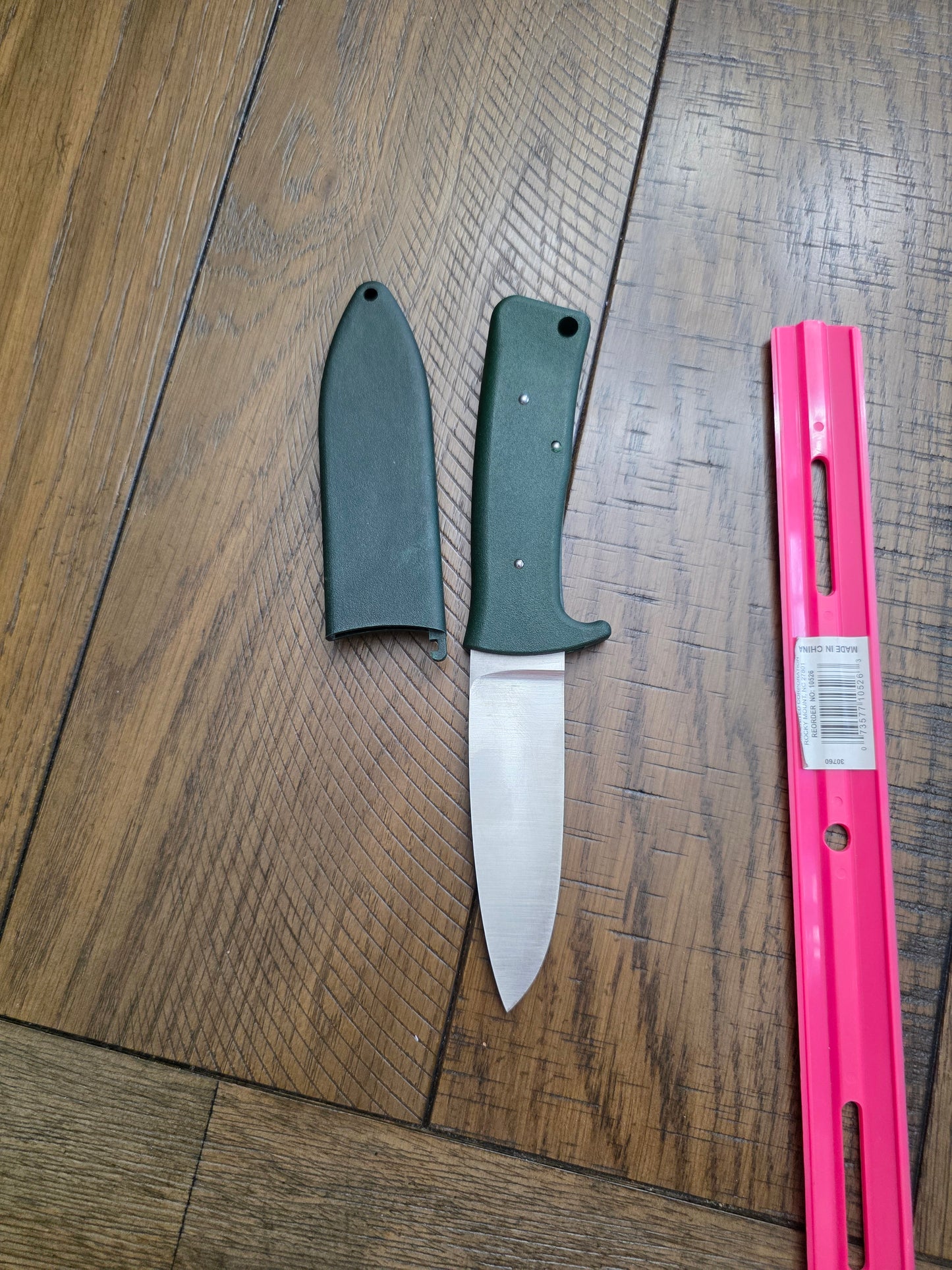 Blackie Collins Knives - Gerber Frisco Shiv - Factory Mistake?Sample? Green?