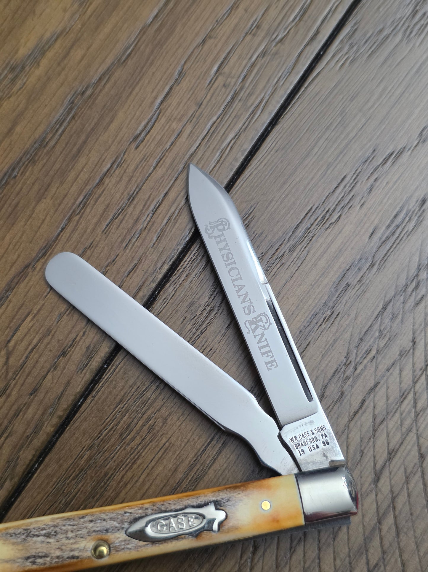 1996 Case XX Classic Doctors Knife with Spatula with Stag Handle