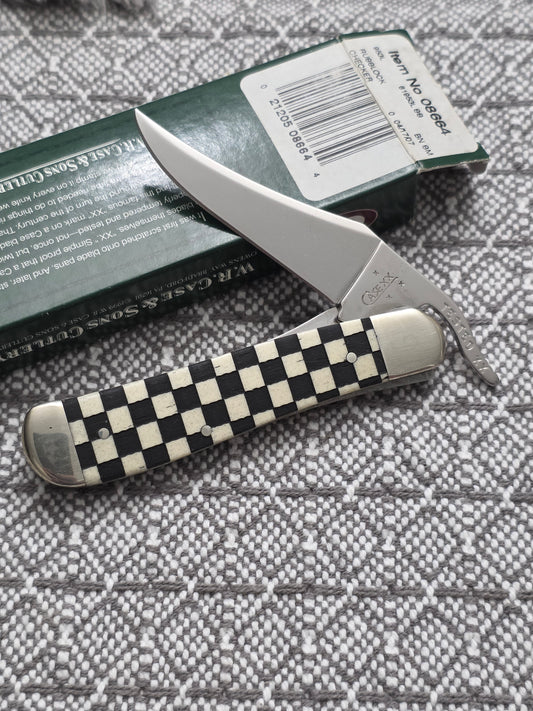 2007 Case XX Checker Flag Russlock NIB 08664