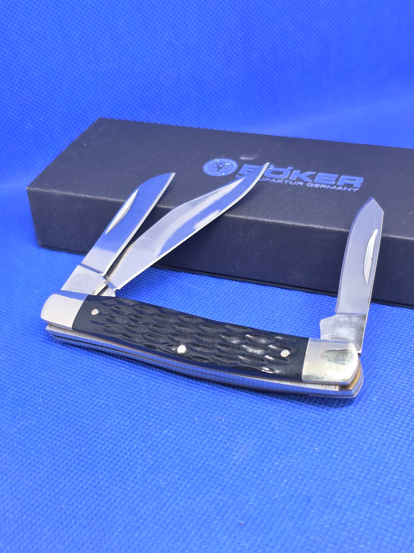 Boker TS Jigged Os Noir Stockman 110725