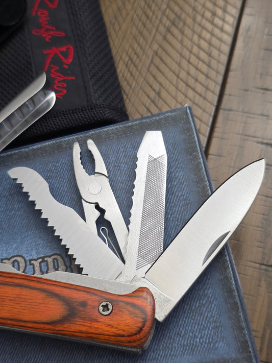 Rough Rider RR203 Multi Tool Set with Sockets and Pouch
