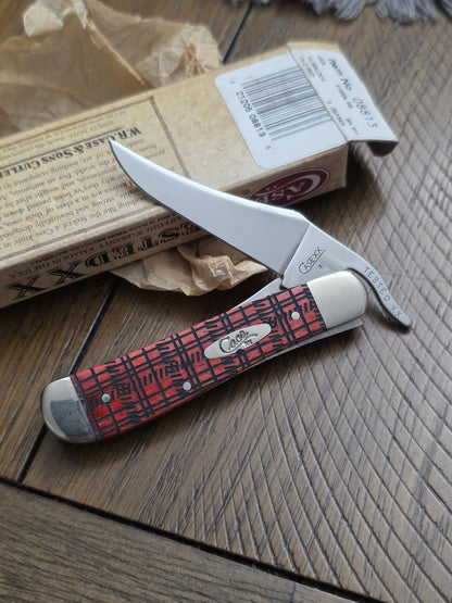 2009 Case XX Red Plaid Russlock old Red 08813