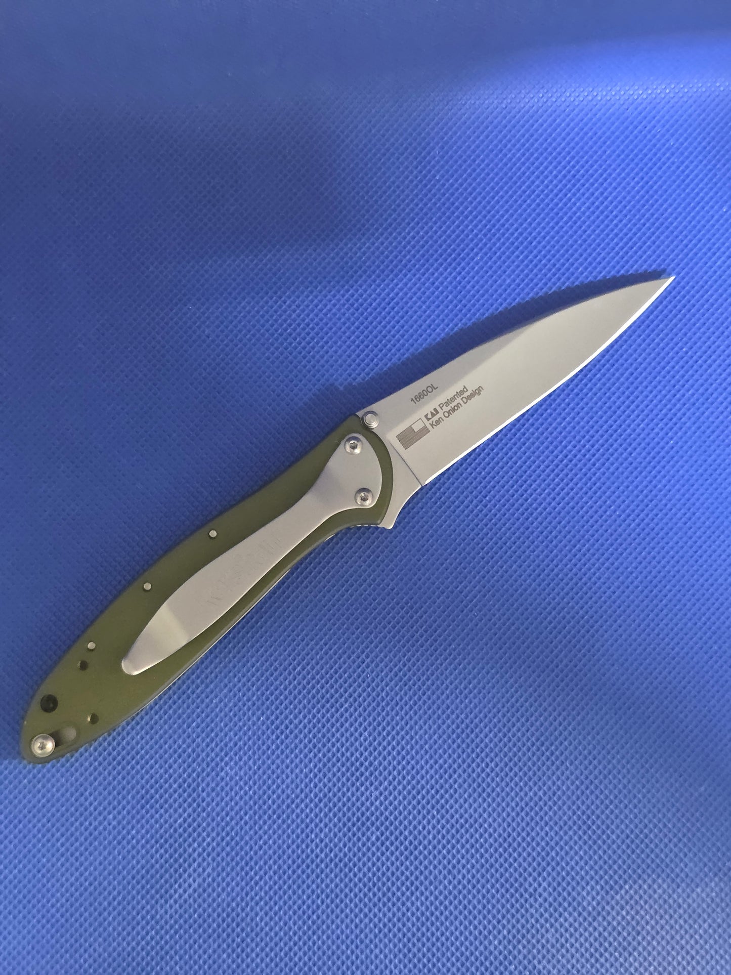Kershaw Leek Olive Green USA Speedsafe - 1660OL