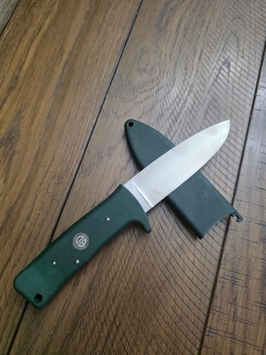 Blackie Collins Knives - Gerber Frisco Shiv - Factory Mistake?Sample? Green?