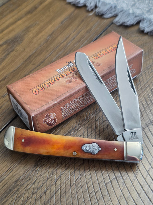Rough Ryder - Outdoorsman Series Trapper - Pocket Knife - RR777