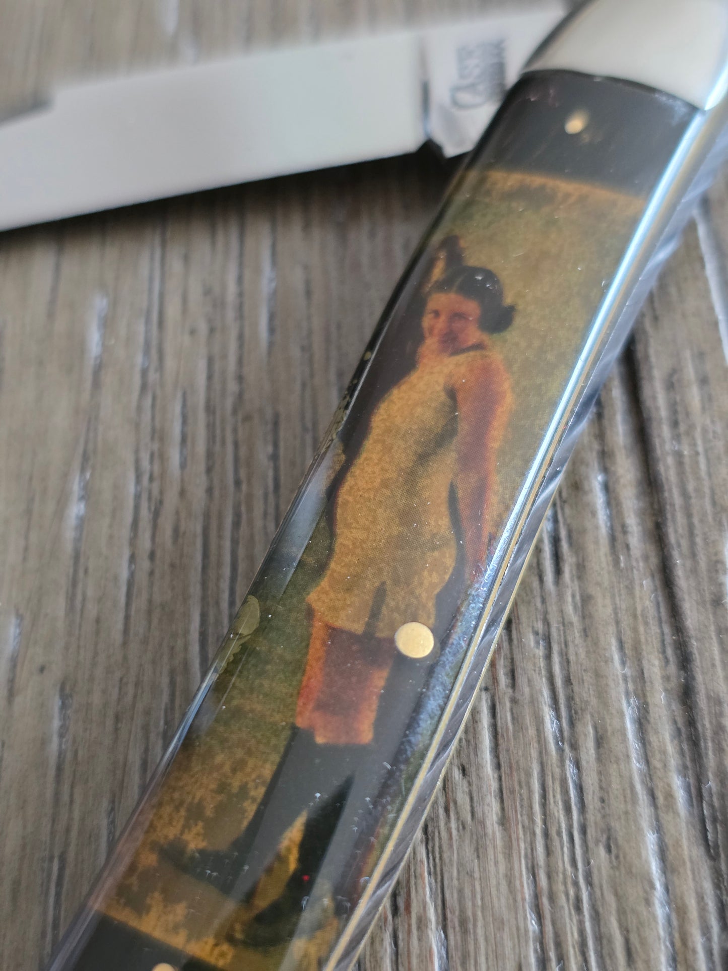 1920-40's Case XX Tested Tooth Pick 4.5" Bathing Beauty