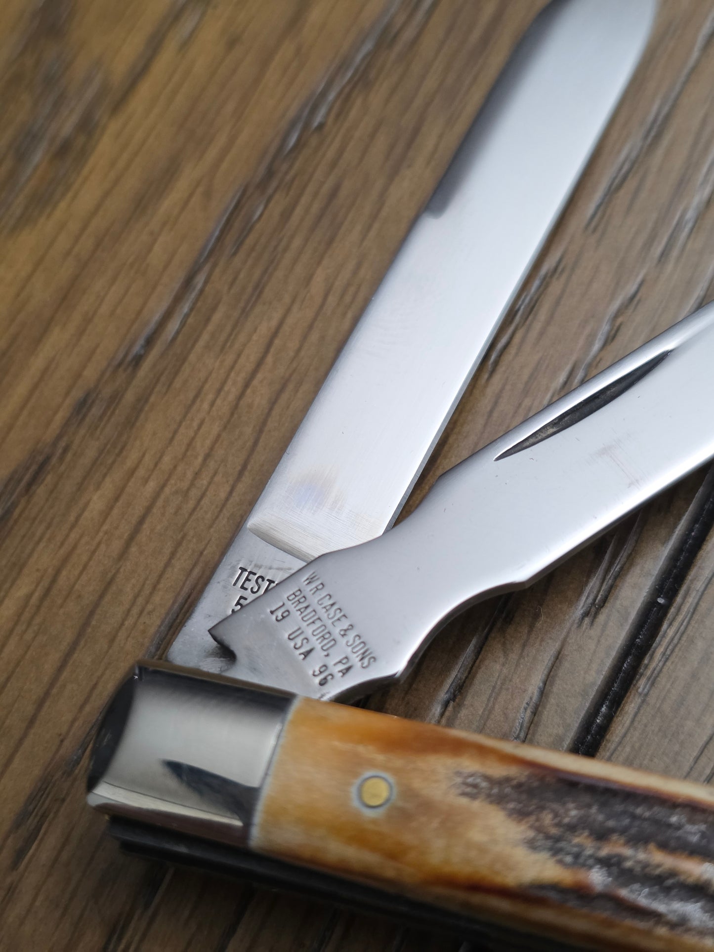 1996 Case XX Classic Doctors Knife with Spatula with Stag Handle