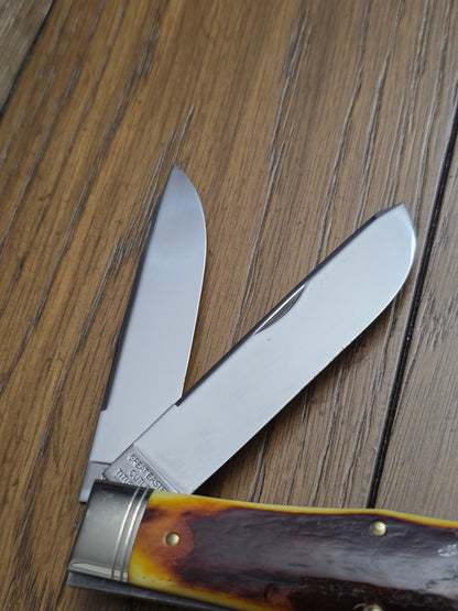 Great Eastern Cutlery Northfield #23 Pioneer Antique Autumn Bone Handles