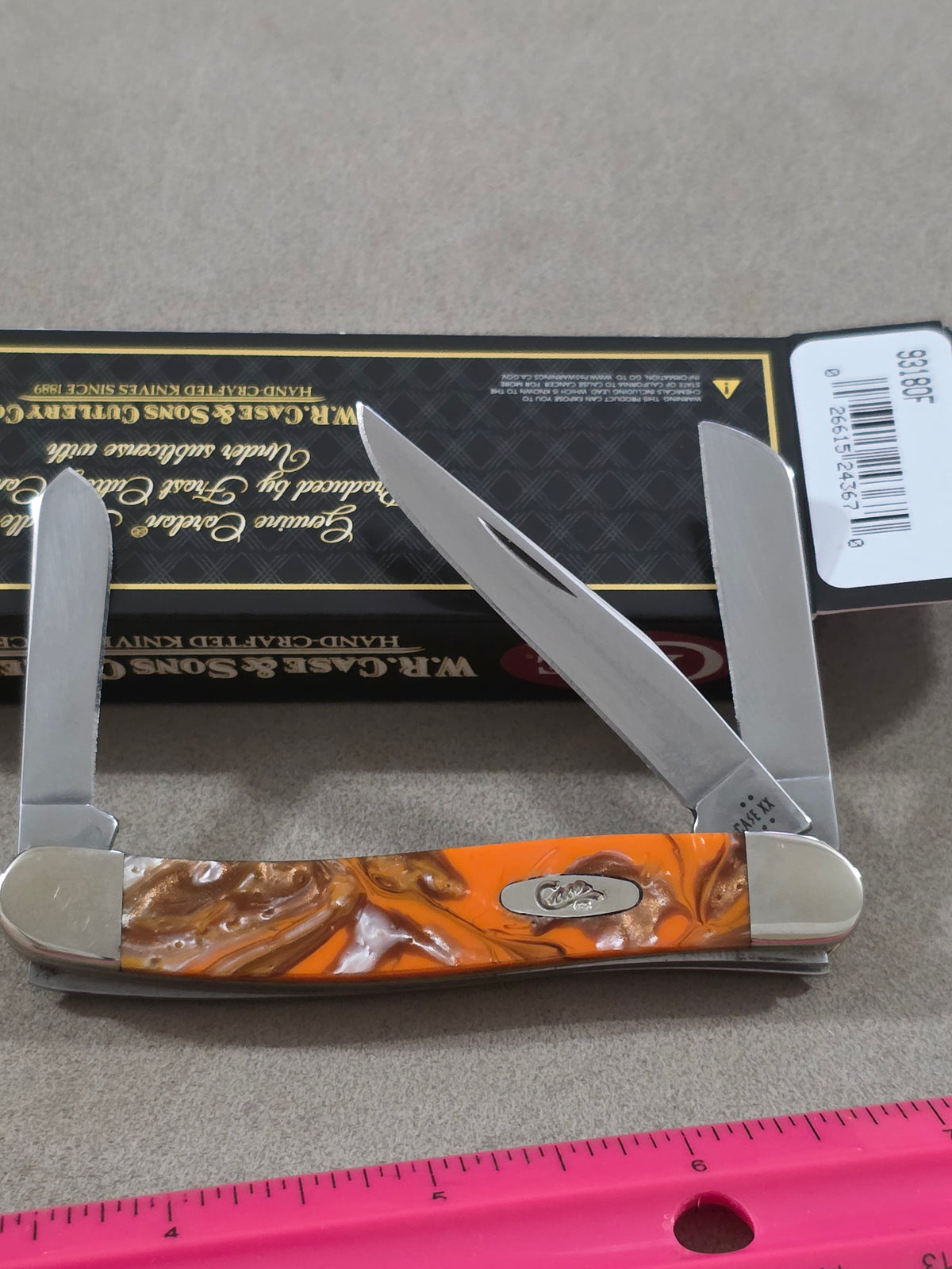 2025 Case XX October Fest Corelon Handle Stockman NIB 9318OF