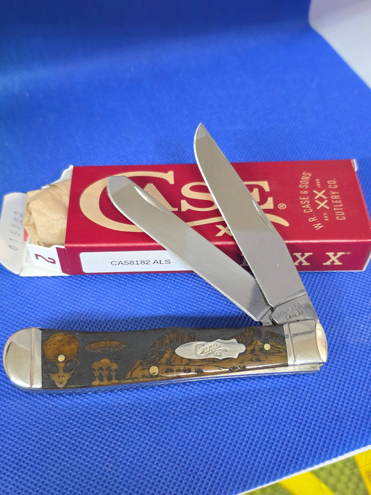 Case XX - Antique Bone Trapper 6254 - Aliens - CA58182 ALS