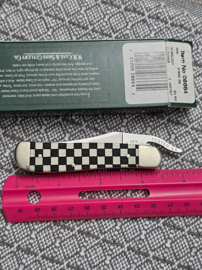 2007 Case XX Checker Flag Russlock NIB 08664