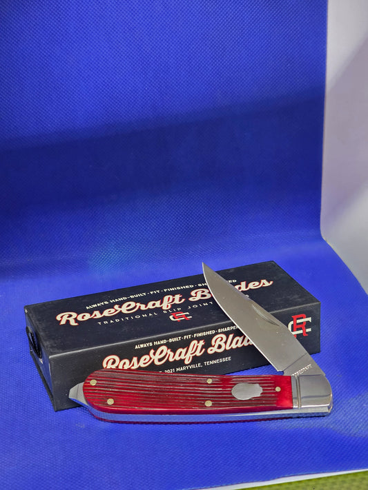 RoseCraft Appalachian Jack Red Barnboard Jigged Bone RCT003-RBJ