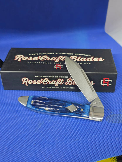 RoseCraft Tanasi Lake Tear Drop Blue Jig Bone - RCT010-BJB