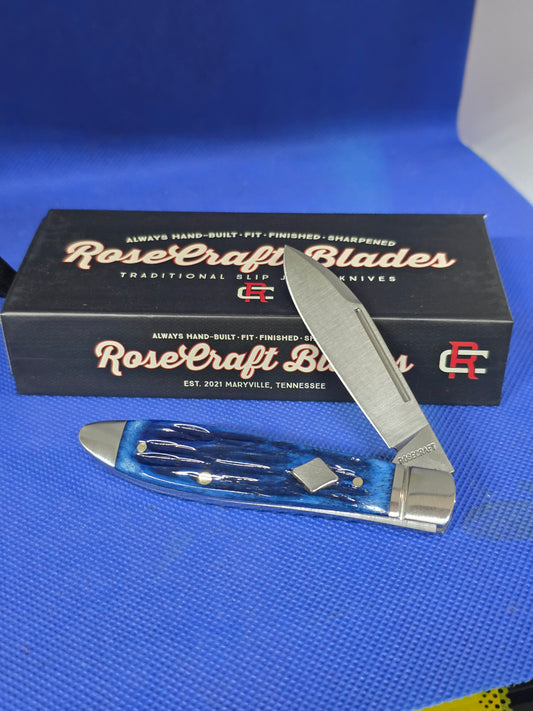 RoseCraft Tanasi Lake Tear Drop Blue Jig Bone - RCT010-BJB