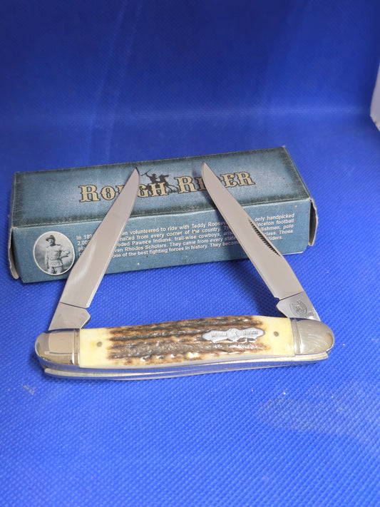 Rough Ryder - Genuine Stag Muskrat - Rare Find