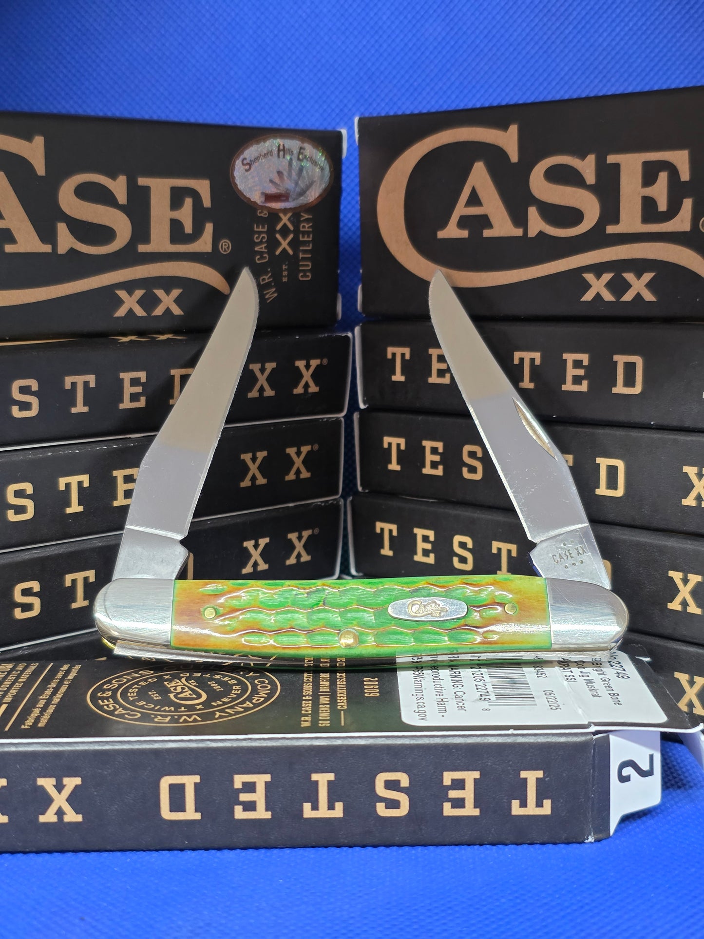 2025 Case XX Lizard Skin Muskrat 22749 - Shepherd Hills Exclusive