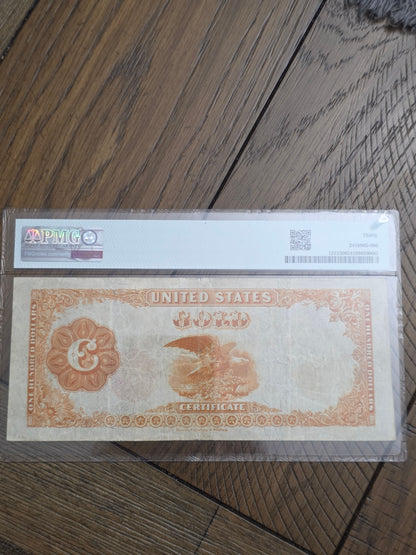 1922 Series $100 Gold Certificate VF30 PMG