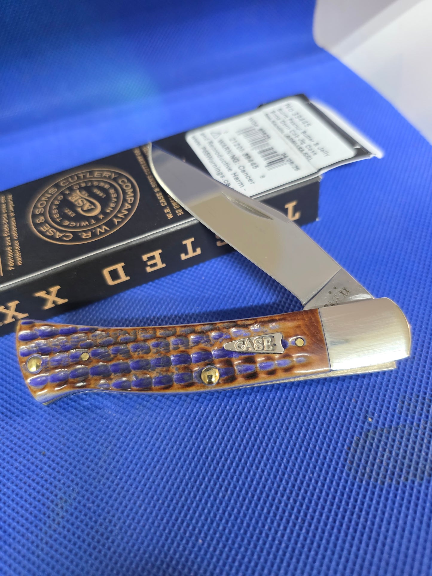 2026 Case XX Burnt Peanut Butter & Jelly Bone Axe Handle 39445 SMKW Exclusive