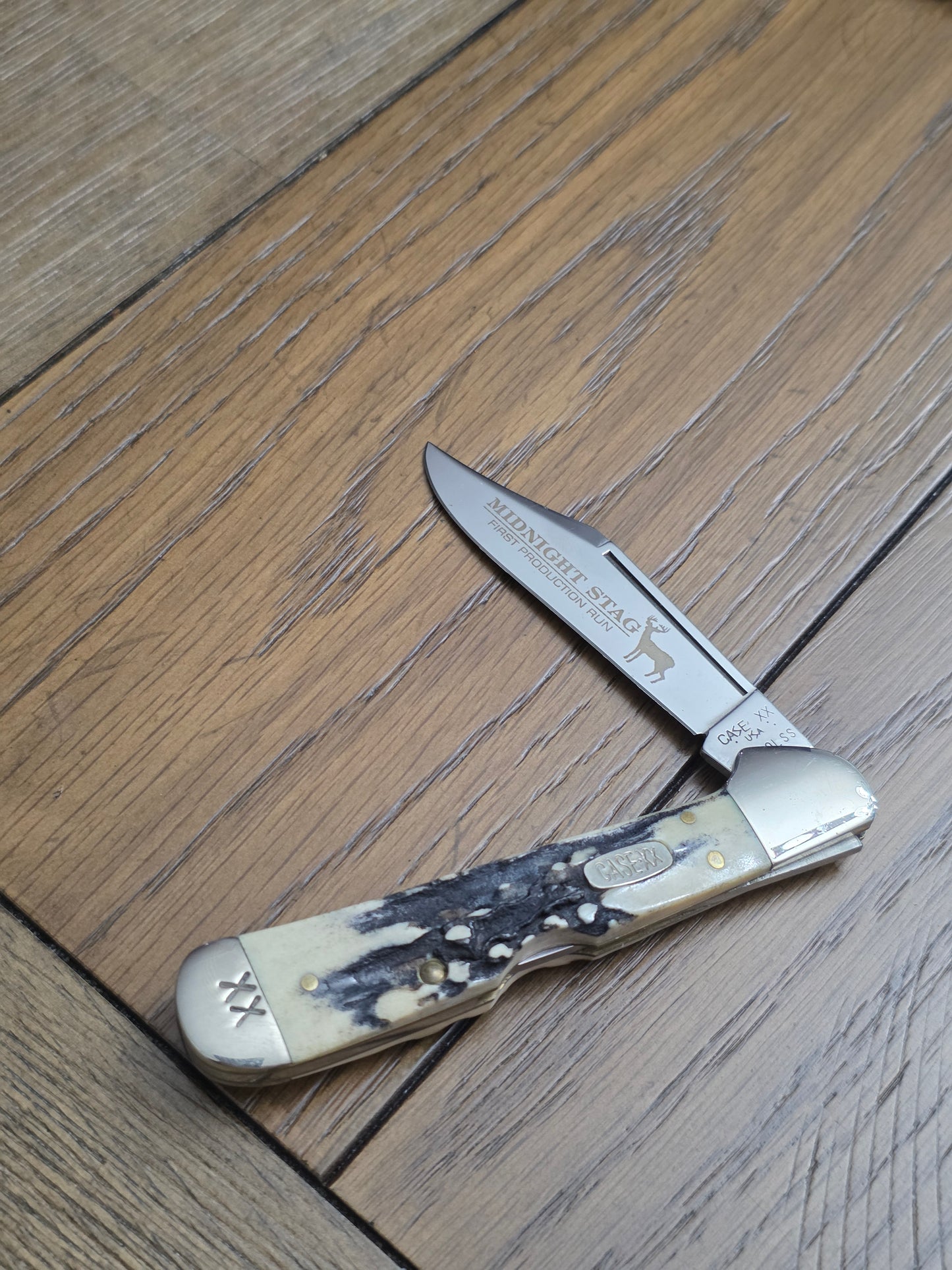1997 Midnight Stag Copperlock with Floating Dots Unused Condition 51549L