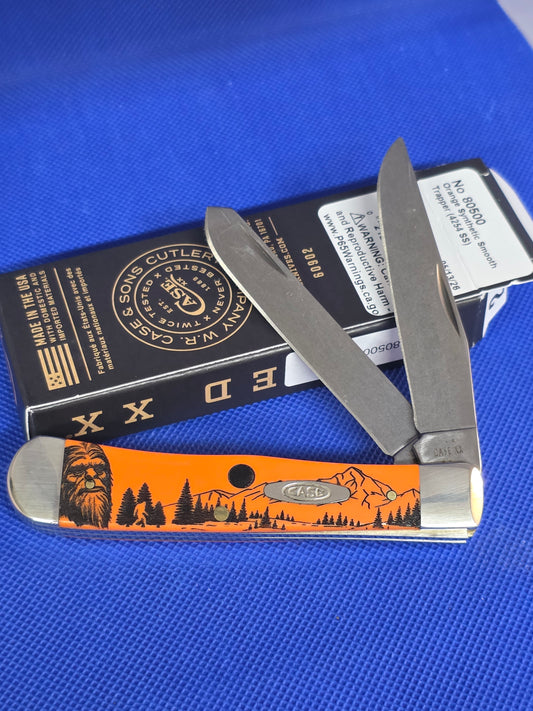 Case XX 4254 Orange Synthetic Smooth Trapper 80500 SQH
