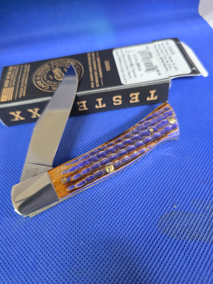 2026 Case XX Burnt Peanut Butter & Jelly Bone Axe Handle 39445 SMKW Exclusive