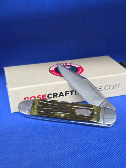 RoseCraft Birchfield Camp Jack Green Jigged Bone RCT034-GJB