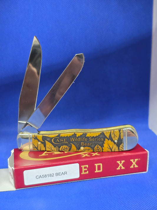 Case XX - Antique Bone Trapper - Bear Wildlife Series - CA58182-Bear