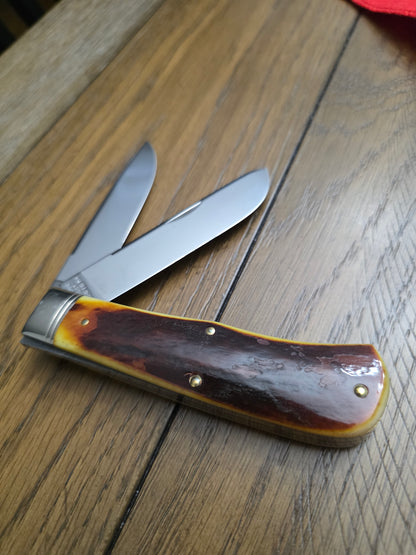 Great Eastern Cutlery Northfield #23 Pioneer Antique Autumn Bone Handles