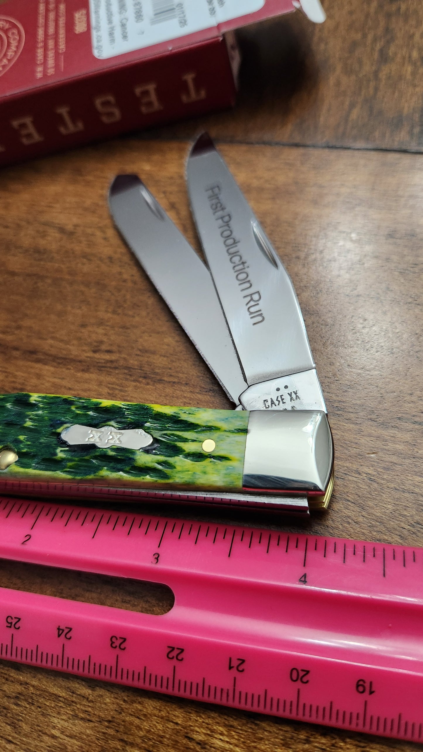 2025 Case XX Green Apple Jig Bone Trapper First Production Run 1 of 250 87860