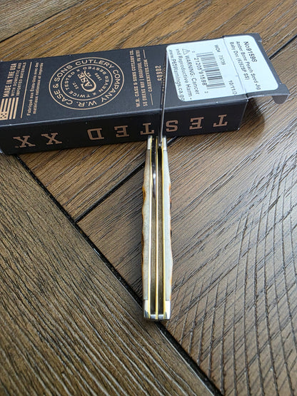 Case XX Pilot Test Run Baby Doc 6282SP Amber Bone Jig 91598
