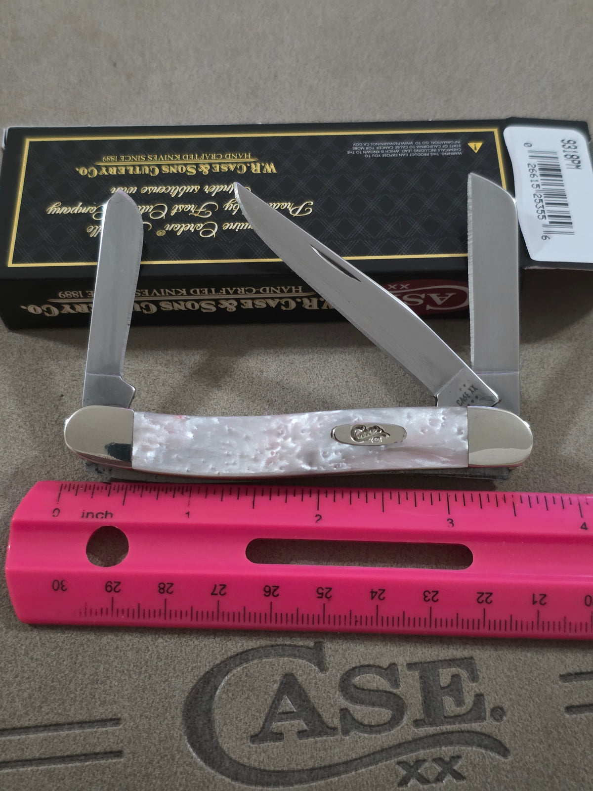 2025 Case XX Peppermint Corelon Handle Stockman NIB 9318PM