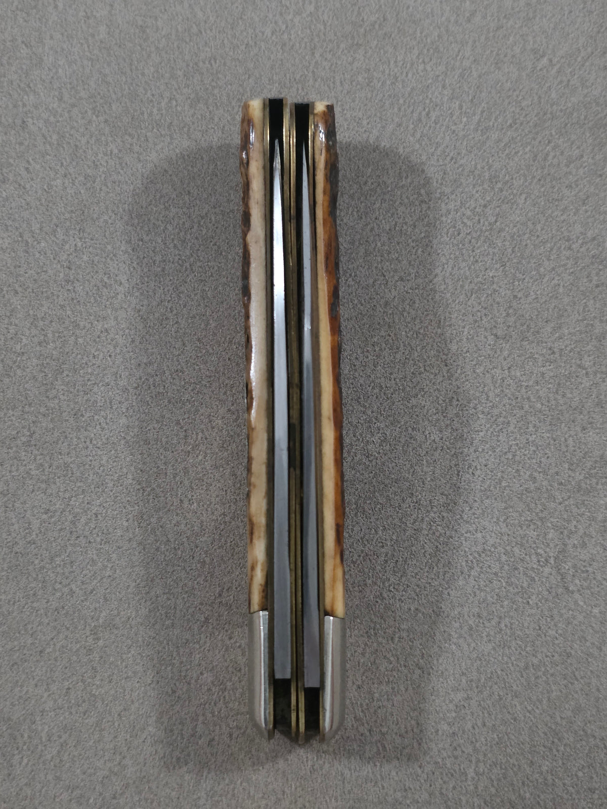 1911 - 1951 Union Cut 2 Blade Hobo Knife Stag Handle Olean, NY