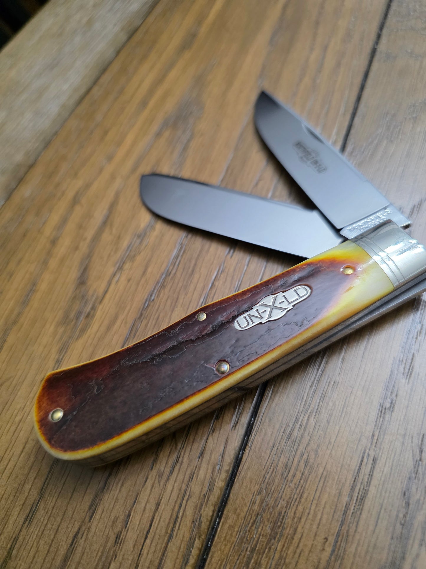 Great Eastern Cutlery Northfield #23 Pioneer Antique Autumn Bone Handles