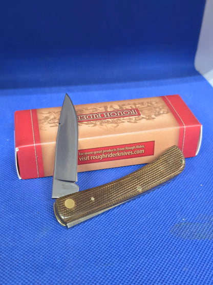 Rough Ryder Brown Burlap Work Knife RR2773