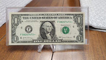 $1 Dollar Federal Reserve Star Note 2017