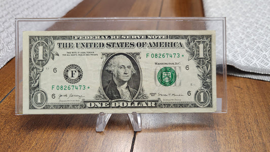 $1 Dollar Federal Reserve Star Note 2017
